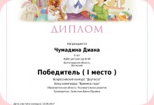 Изображение из альбома Дипломы Залесской Ирины Юрьевны